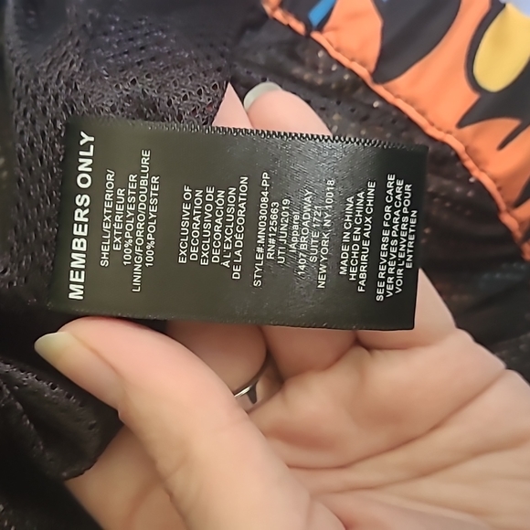 Members Only x Nickelodeon [+ Dolls Kill] Unisex 90s Cartoons Windbreaker Jacket - Picture 16 of 17